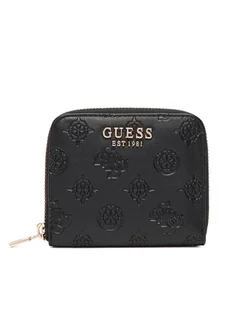 Guess Mały Portfel Damski Phoebe Slg SWPD96 65137 Czarny - Portfele - miniaturka - grafika 1