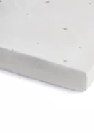 Prześcieradła dla dzieci - Prześcieradło do łóżeczka bawełniane shining star grey - miniaturka - grafika 1