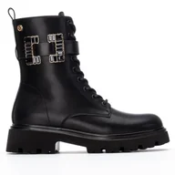 Botki damskie - XTI 144431, botki damskie, czarne, 41 EU, Czarny (Black), 41 EU - miniaturka - grafika 1