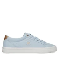 Trampki damskie - Tenisówki Beverly Hills Polo Club V12-839 Niebieski - miniaturka - grafika 1