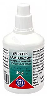 Hasco-Lek SPIRYTUS KAMFOROWY 10% 90 g - Przeziębienie i grypa - miniaturka - grafika 1