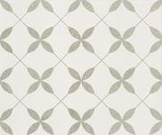 Płytki ceramiczne - OPOCZNO PATCHWORK CONCEPT WHITE-GREY CLOVER PATTERN SATIN 29,8x29,8 - miniaturka - grafika 1