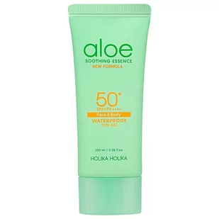 Holika Krem przeciwsłoneczny SPF50++++ do twarzy i ciała z ekstraktem z aloesu, Aloe Waterproof Sun Gel SPF50++++ 100ml - Kremy do twarzy - miniaturka - grafika 1