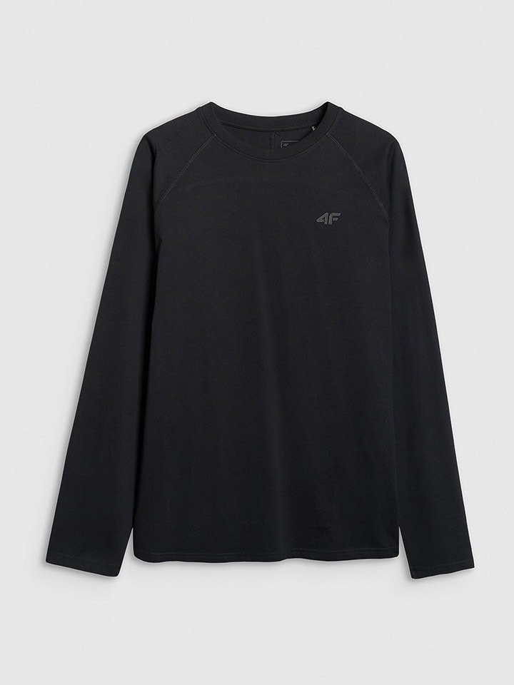 4F Koszulka sportowa w kolorze czarnym
