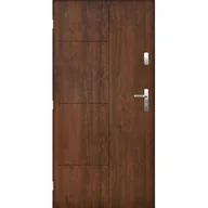 Drzwi zewnętrzne - Drzwi zewnętrzne LUNA Orzech 90 lewe - miniaturka - grafika 1