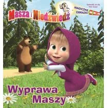 Masza i niedźwiedź Magiczne obrazki Wyprawa Nowa - Baśnie, bajki, legendy - miniaturka - grafika 1