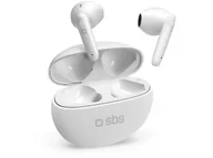 Słuchawki - SBS Twin Pure Drops TWS Białe - miniaturka - grafika 1