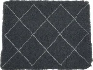 Legowiska dla psów - ZOLUX Posłanie izolujące dry bed z wzorem berberyjskim 75x120 kol. szary - miniaturka - grafika 1