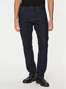Calvin Klein Jeansy K10K113983 Granatowy Tapered Fit - Spodnie męskie - miniaturka - grafika 1
