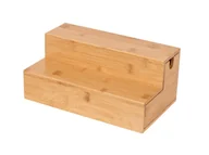 Pudła i pojemniki do przechowywania - Wenko Bambusowe akcesoria kuchenne, wytrzymałe (Schodki) - miniaturka - grafika 1
