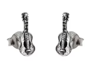 Kolczyki srebrne gitary k2999 - 0,7g - Kolczyki - miniaturka - grafika 1