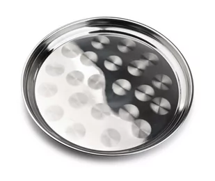 BASIC KITCHEN Taca okrągła 34,5xh2,5cm COOKINI - Tace i patery - miniaturka - grafika 1