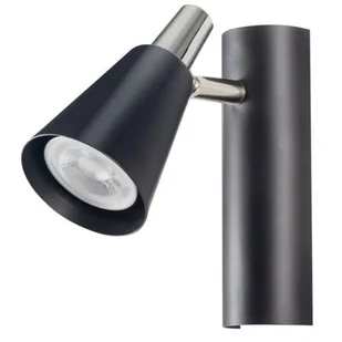 Kanlux Oprawa ścienno-sufitowa GU10 1 x 35W SEMPRA EL-1I B-SR czarny 33091 33091 - Lampy sufitowe - miniaturka - grafika 1
