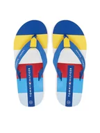Buty dla chłopców - Tommy Hilfiger Japonki T3X8-33907-0058Y913 S Granatowy - miniaturka - grafika 1