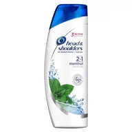 Szampony do włosów - Head&Shoulders HEAD & SHOULDERS MENTHOL SZAMPON Z ODŻYWKĄ 2W1 360ML 970403 - miniaturka - grafika 1