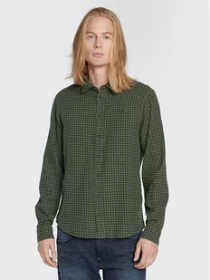 Blend Koszula 20714317 Zielony Regular Fit - Koszule męskie - miniaturka - grafika 1