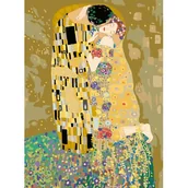 Zabawki kreatywne - CreArt na płótnie: Klimt, Pocałunek - miniaturka - grafika 1
