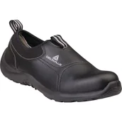 Obuwie robocze - DELTA PLUS MIAMI S2 SRC PÓŁBUTY Z MIKROFIBRY I POLIURETANU, PODESZWA Z PU JEDNOLITEJ GĘSTOŚCI; CZARNY - miniaturka - grafika 1