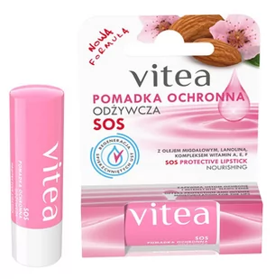 Vitea Pomadka ochronna SOS Odżywcza 4,9 g - Balsamy do ust - miniaturka - grafika 1