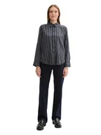 Bluzki damskie - Tom Tailor Koszula w kolorze granatowo-zielonym - miniaturka - grafika 1