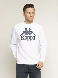 Kappa Bluza Sertum 703797 Biały Regular Fit - Bluzy męskie - miniaturka - grafika 1