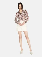 Koszulki i topy damskie - Sisley Damska koszulka, 5L5WLQ025, wielokolorowa, rozmiar XS, Wielokolorowy 62 q, XS - miniaturka - grafika 1