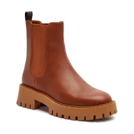 Sztyblety damskie - Michael Kors Skórzane sztyblety - miniaturka - grafika 1