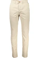 Spodnie męskie - BEŻOWE SPODNIE MĘSKIE NAPAPIJRI - miniaturka - grafika 1