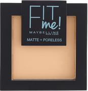 Pudry do twarzy - Maybelline New York fitme matowa i poreless puder 115 Ivory, 1er Pack (1 X 9 G) 3600531384173 - miniaturka - grafika 1