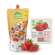 Desery dla dzieci - Purena Puree truskawkowe 1 kg - miniaturka - grafika 1