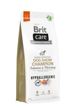 Brit Care Hypoallergenic Dog Show Champion, łosoś i śledź 12 kg