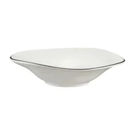 Talerze - Talerz głęboki porcelanowy 21 cm BONITA BLACK - miniaturka - grafika 1