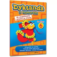 Materiały pomocnicze dla uczniów - Greg Dyktanda z humorem do klasy 6 - Białek Małgorzata, Zawadzka Joanna, Zimoch Aleksandra (layout), Południak Marcin (okładka) - miniaturka - grafika 1