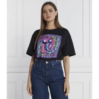 Koszulki i topy damskie - Desigual T-shirt | Regular Fit - grafika 1