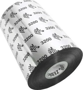 Zebra taśma woskowo­żywiczna, seria 3200, szer. 110mm, dł. 450m - Etykiety do drukarek - miniaturka - grafika 1