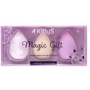 KillyS Magic Gift zestaw gąbeczek do makijażu 3szt. - Gąbeczki do makijażu - miniaturka - grafika 1