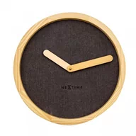 Zegary - Nextime Zegar ścienny Calm, brązowy - miniaturka - grafika 1