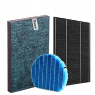 Filtry do oczyszczaczy powietrza - Zestaw filtrów do HEPA węglowy nawilżacza SHARP KC-A60EUW HFR MFR DFR - miniaturka - grafika 1