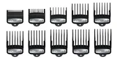 Akcesoria i części AGD - WAHL Komplet 10 szt nasadek z metalowym zaczepem WAHL PREMIUM (SUPER TAPER, - miniaturka - grafika 1