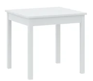 Stoły - Stół Sendi 80X80 Biały - miniaturka - grafika 1