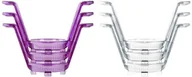 Formy do ciast - Fackelmann 43067 3 Muffin monitora, plastik, przezroczysty, 82.7 x 57.1 x 25.6 cm 43067 - miniaturka - grafika 1