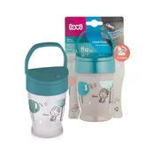 Kubki dla dzieci - LOVI KUBEK ZE SŁOMKĄ JUNIOR LOVELY BOY 250ml 12m+ - miniaturka - grafika 1