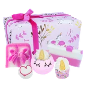 Kosmetyki do kąpieli - Bomb Cosmetics Zestaw Unicorn Sparkle Aro000918 - miniaturka - grafika 1
