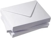 Koperty - Koperty białe 120g/m2 C6 10 szt. 6539-C6 - miniaturka - grafika 1