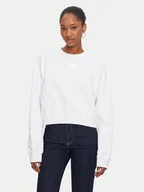 Bluzy damskie - REPLAY Bluza W3104D.000.23040P Biały Regular Fit - miniaturka - grafika 1