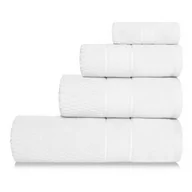 Ręczniki - Ręcznik 50 x 90 Bawełna Peru 500g/m2 Welur Biały - miniaturka - grafika 1