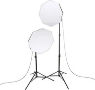 Lampy studyjne - Lampa studyjna StudioKing StudioKing studiolight kit PK-SB608K 2x85W - miniaturka - grafika 1