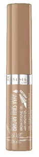 Rimmel Coty Brow This Way tusz do brwi nr 001 Blonde 5 ml - Pozostałe kosmetyki - miniaturka - grafika 1