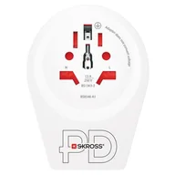 Złącza, przejściówki, adaptery - Adapter podróżny SKROSS C20PD - miniaturka - grafika 1
