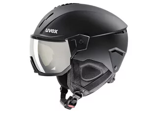 Uvex Kask narciarski Instinct Visor black mat (07) 56/6/260/20/07 - Kaski narciarskie - miniaturka - grafika 1